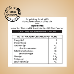 Fillcoff Premium Instant Coffee – Hazelnut Flavour