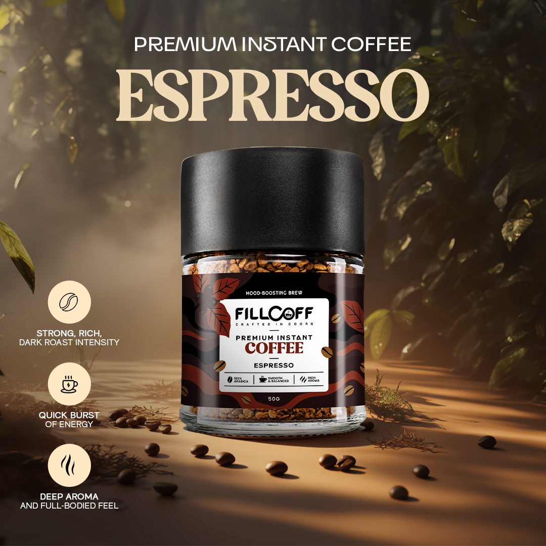 Fillcoff Premium Instant Coffee – Espresso Flavour