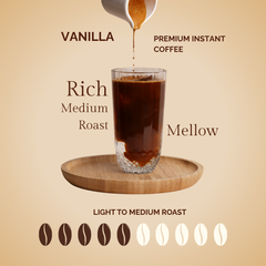 Fillcoff Premium Instant Coffee – Vanilla Flavour