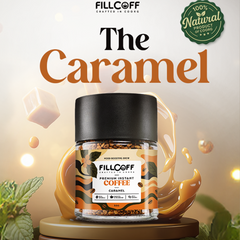 Fillcoff Premium Instant Coffee – Caramel Flavour